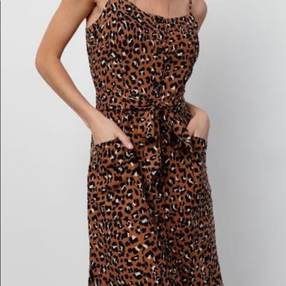 Rails - Evie Dress - Golden Leopard